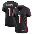 Women s Atlanta Falcons Marcus Mariota Game Jersey Black