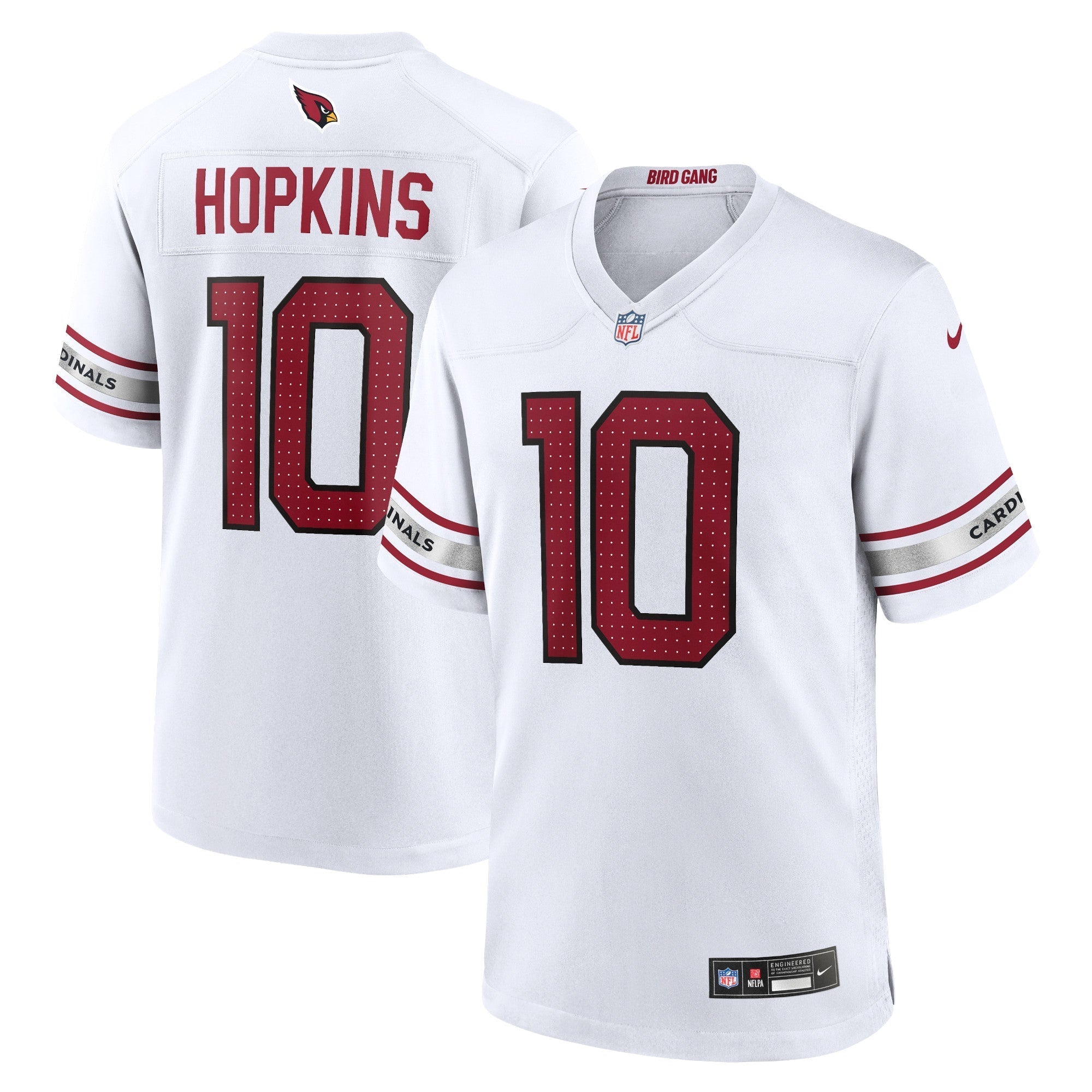 Men s Nike DeAndre Hopkins White Arizona Cardinals Game Player Jersey