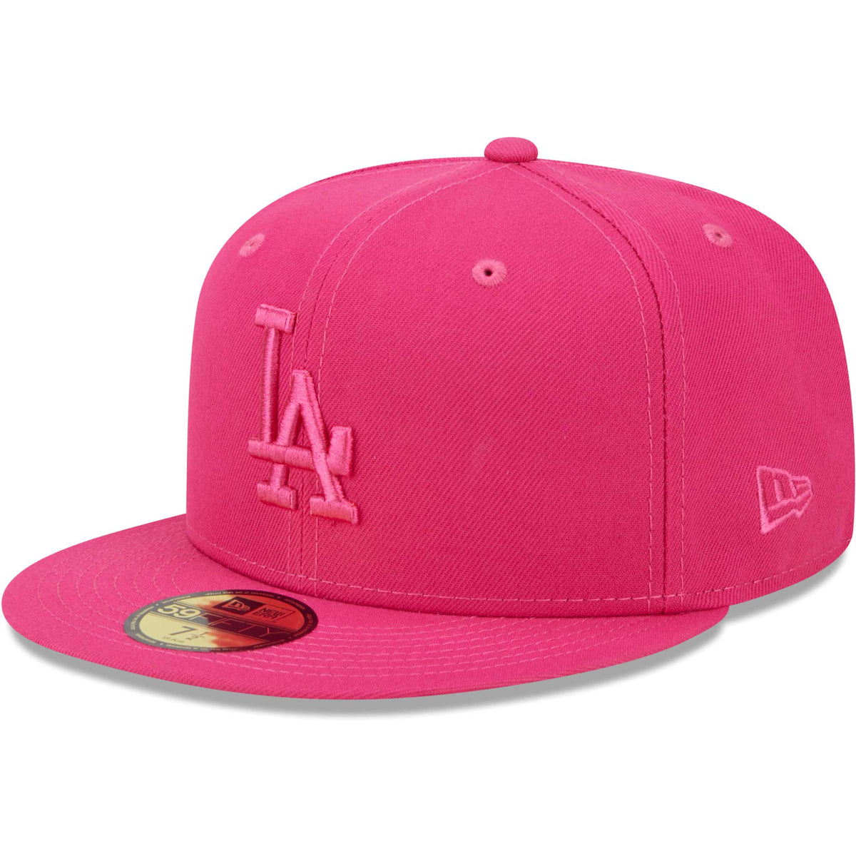 Los Angeles Dodgers New Era Color Pack 59FIFTY Fitted Hat - Pink