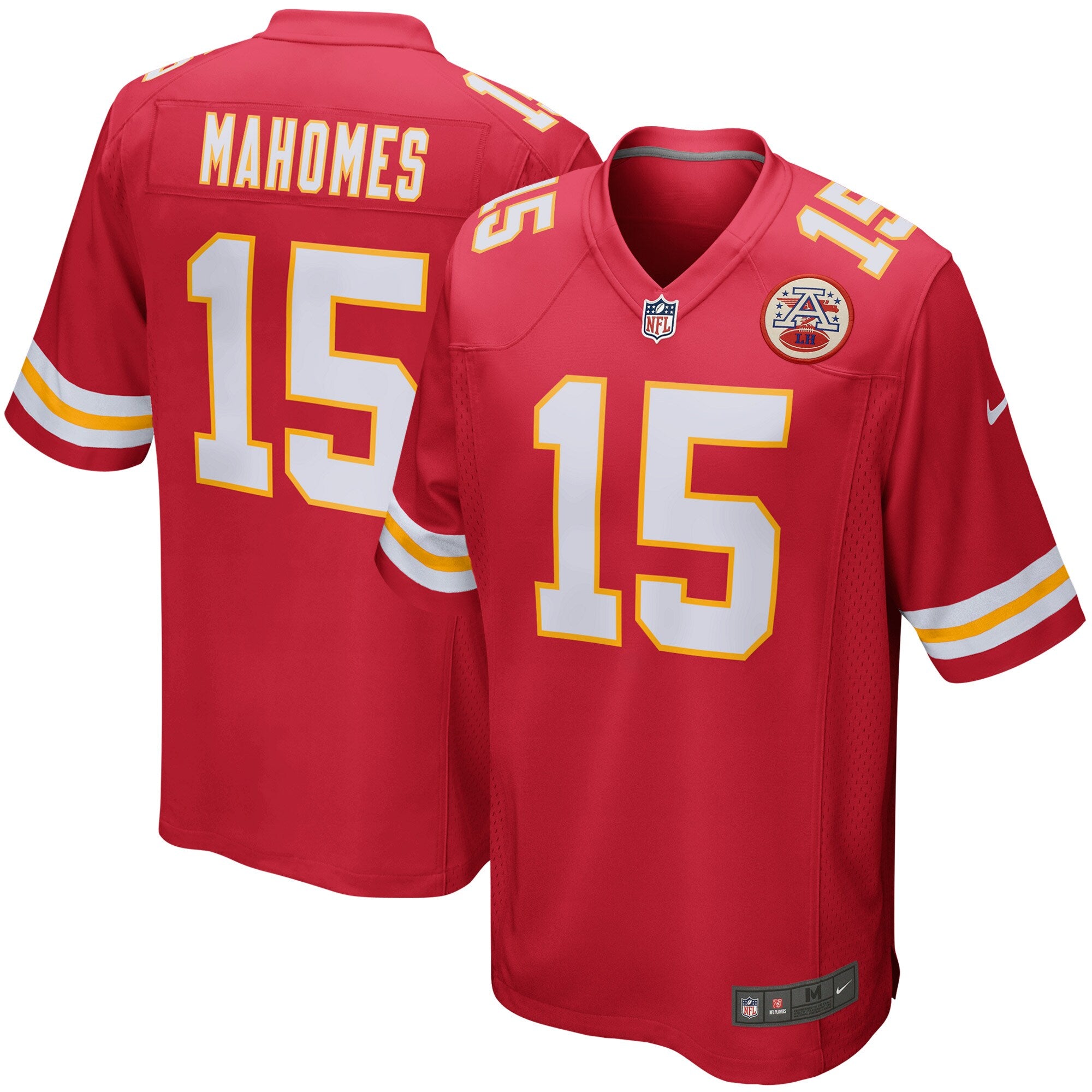 Patrick Mahomes Kansas City Chiefs Nike Game Player Jersey   Red