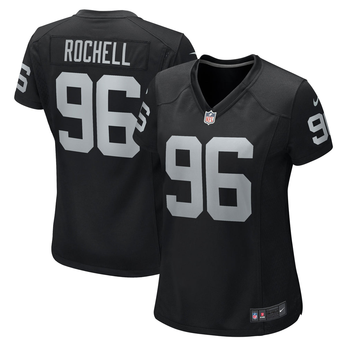 Isaac Rochell Las Vegas Raiders Nike Women s Team Game Jersey    Black