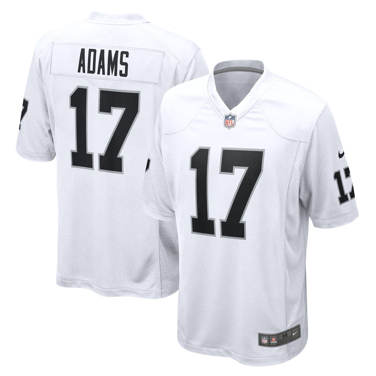 Davante Adams Las Vegas Raiders Nike Game Jersey   White
