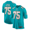Men s Nike Greg Little Aqua Miami Dolphins Game Jersey