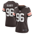 Jordans Elliott Cleveland Browns Nike Women s Game Jersey   Brown