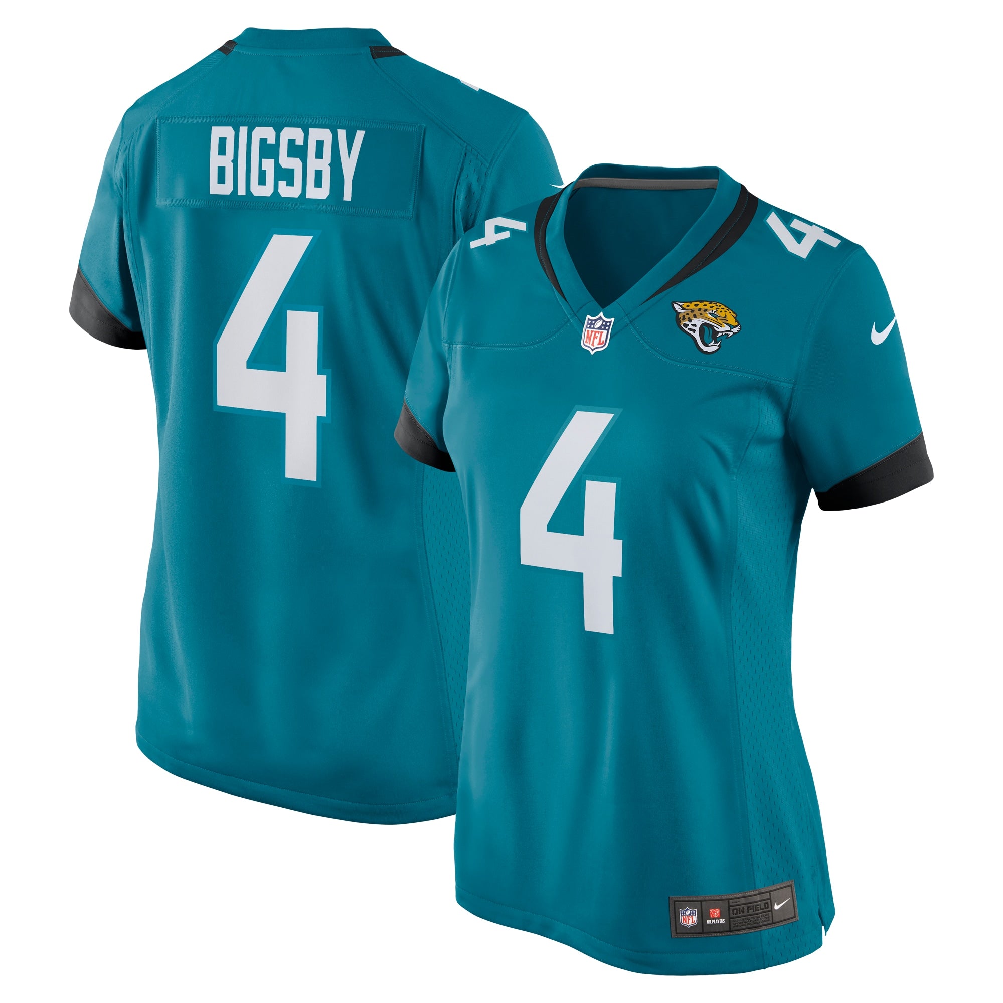 Tank Bigsby Jacksonville Jaguars Nike Women s Game Jersey   Teal