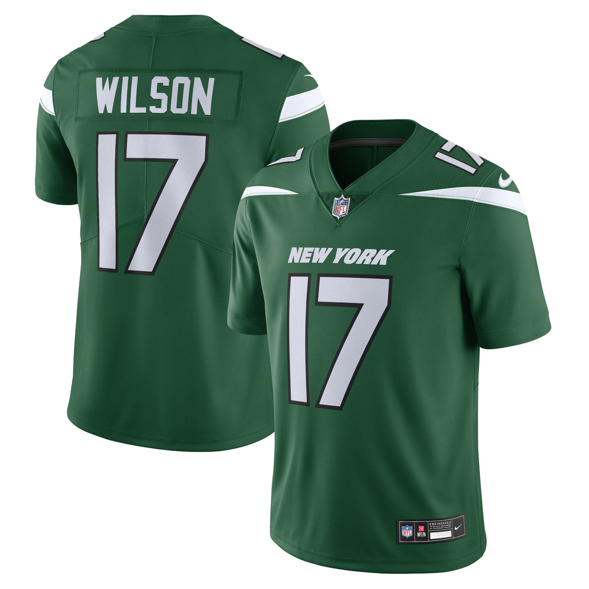 Garrett Wilson New York Jets Nike Vapor Untouchable Limited Jersey   Gotham Green