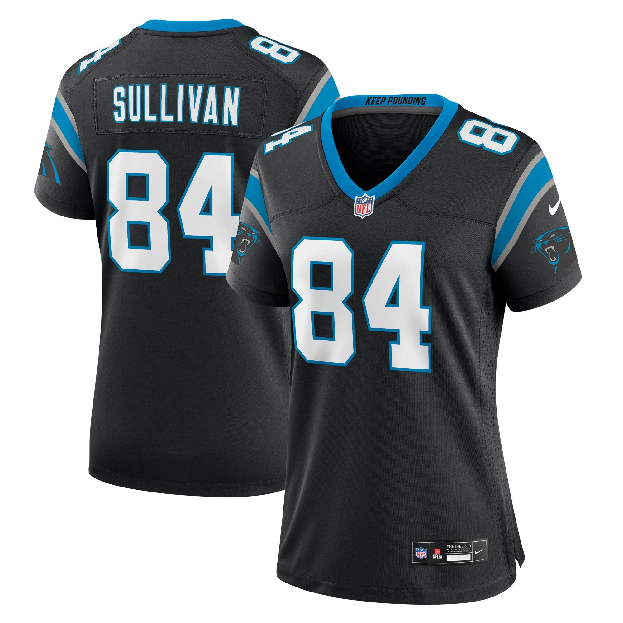 Stephen Sullivan Carolina Panthers Nike Women s Team Game Jersey   Black