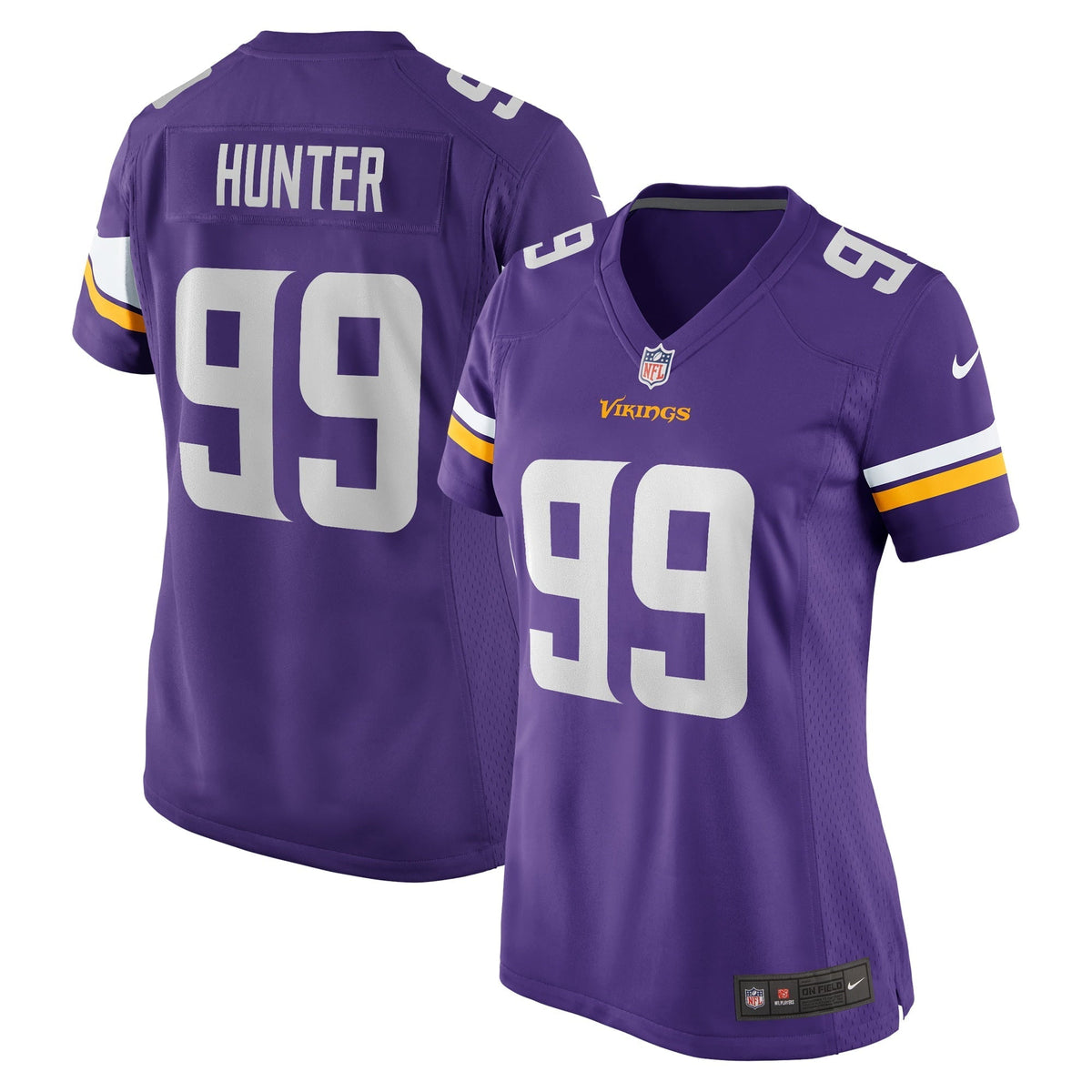 Women s Nike Danielle Hunter Purple Minnesota Vikings Game Jersey