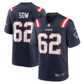 Sidy Sow New England Patriots Nike Team Game Jersey    Navy