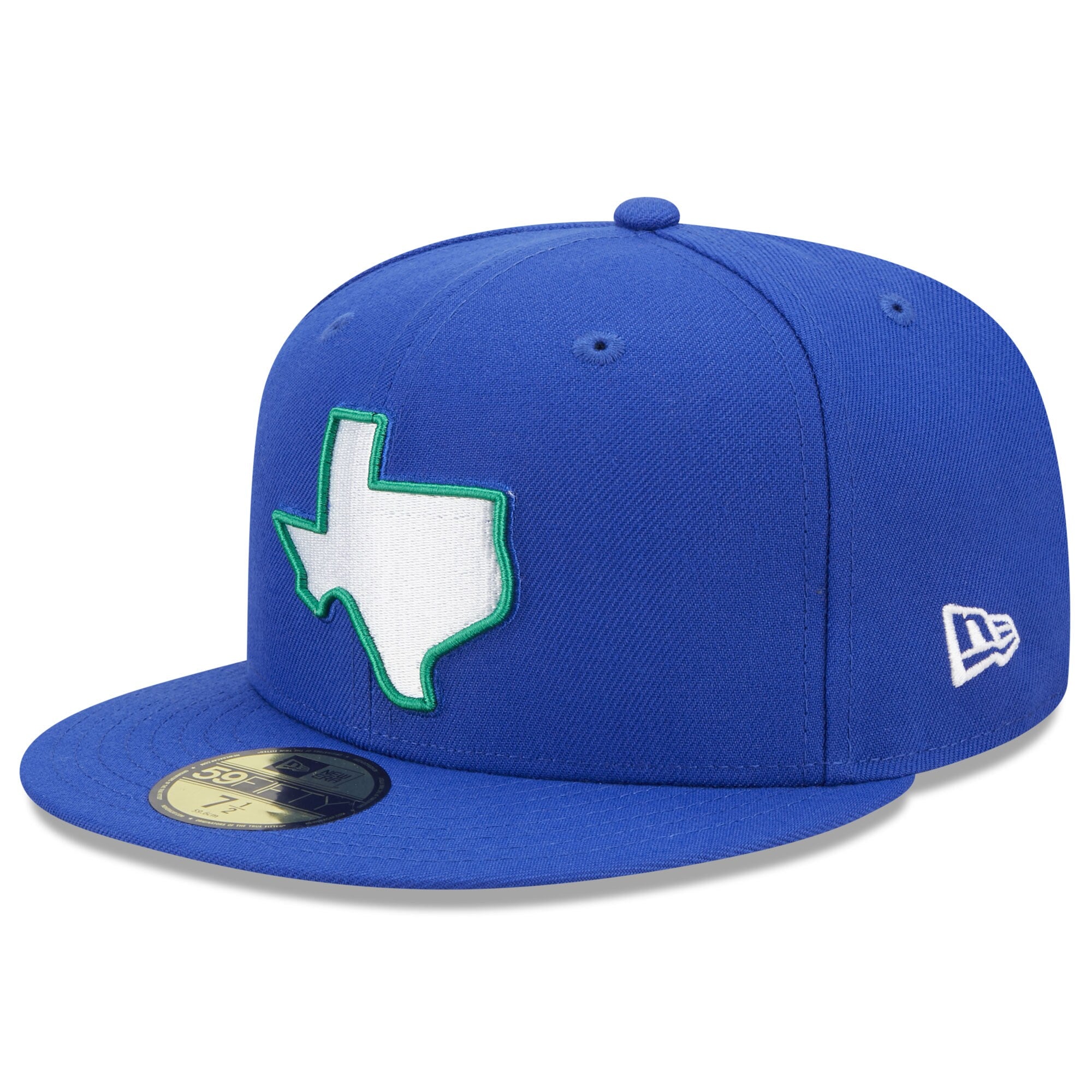 Dallas Mavericks New Era 2022/23 City Edition Alternate Logo 59FIFTY Fitted Hat - Blue