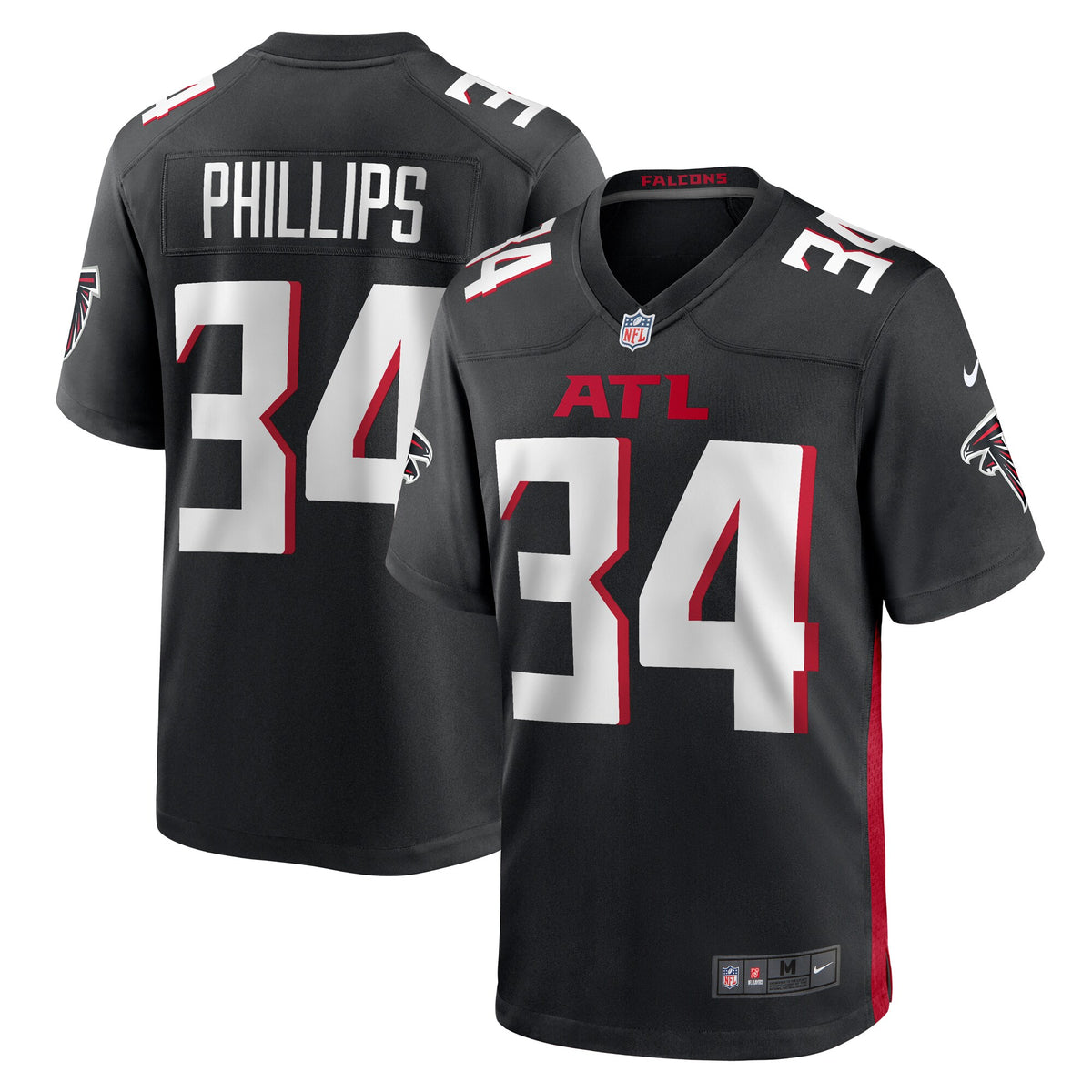Clark Phillips III Atlanta Falcons Nike Team Game Jersey    Black