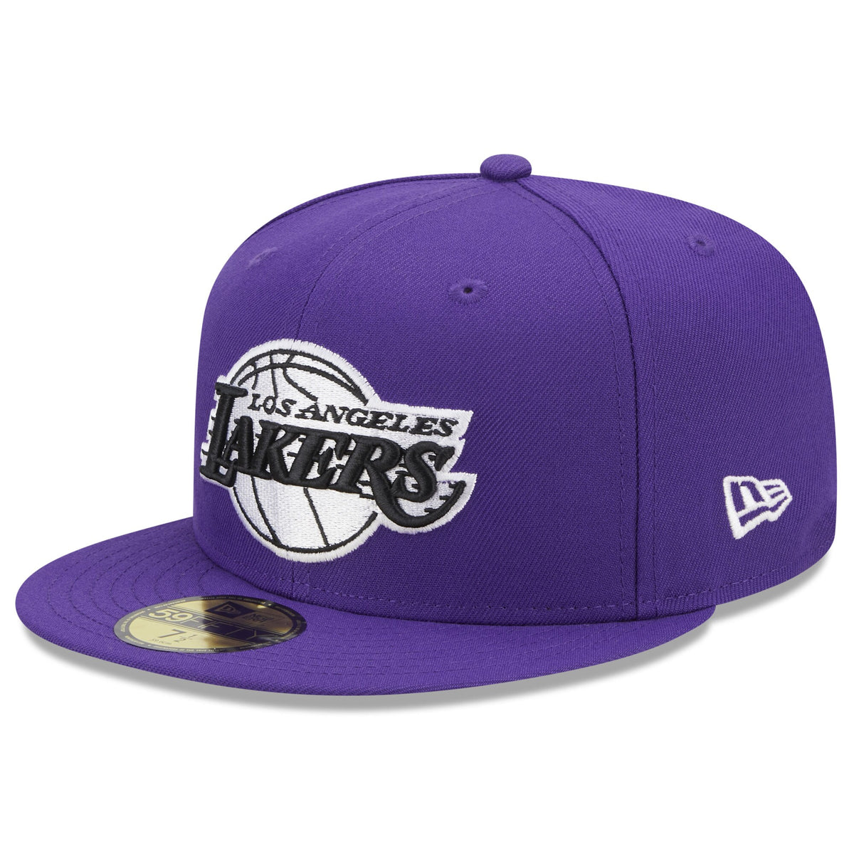 Los Angeles Lakers New Era 2022/23 City Edition Alternate Logo 59FIFTY Fitted Hat - Purple