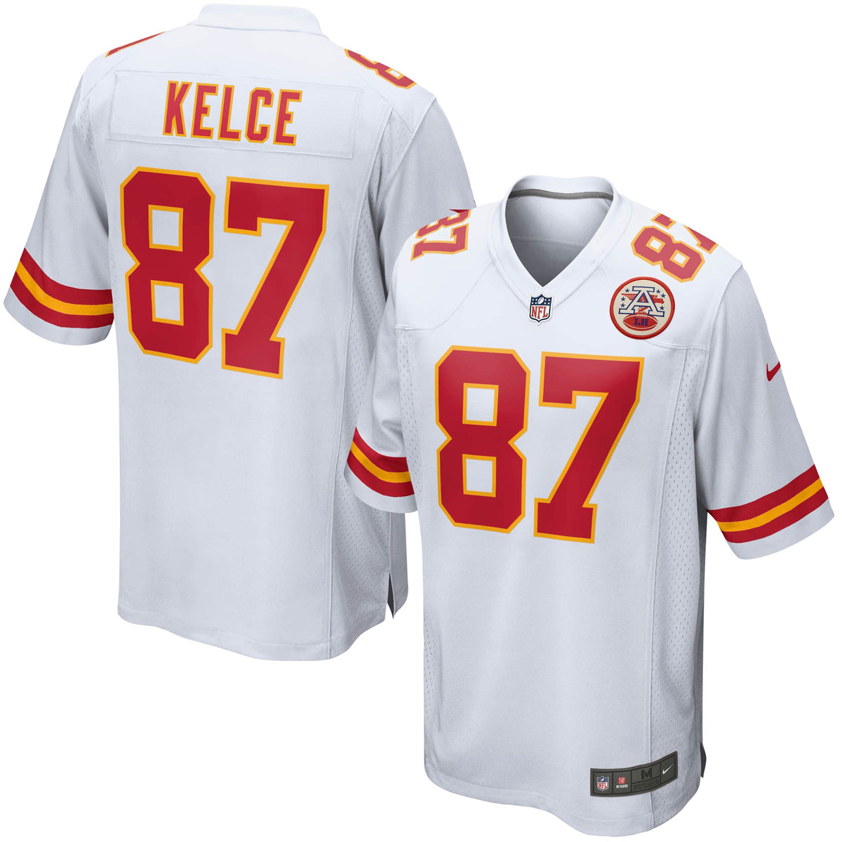 Travis Kelce Kansas City Chiefs Nike Youth Game Jersey   White