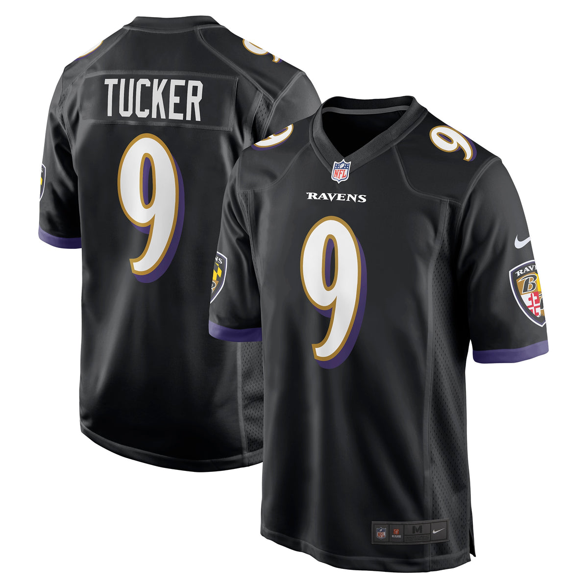 Justin Tucker Baltimore Ravens Nike Player Game Jersey   Black