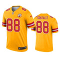Men s Kansas City Chiefs Tony Gonzalez Inverted Legend Jersey   Gold