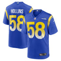 Men s Nike Justin Hollins Royal Los Angeles Rams Game Jersey