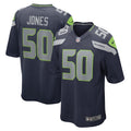 Men s Nike Vi Jones College Navy Seattle Seahawks Game Player Jersey