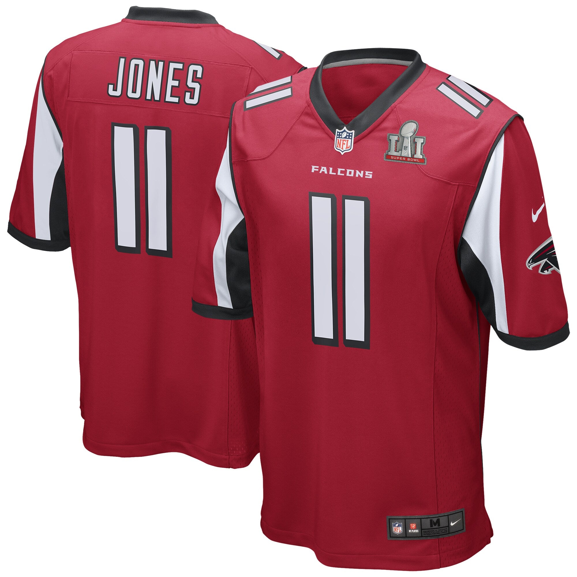 Julio Jones Atlanta Falcons Nike Youth Super Bowl LI Bound Game Jersey   Red