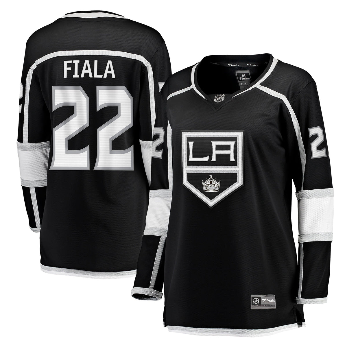 Women's Fanatics Branded Kevin Fiala Black Los Angeles Kings Home Breakaway Player Jersey