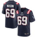 Shaq Mason New England Patriots Nike Game Jersey   Navy