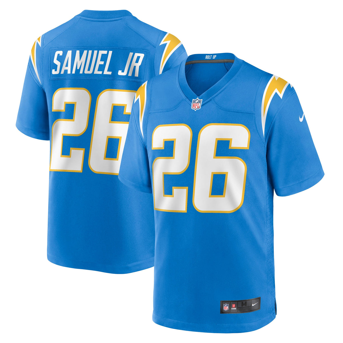 Asante Samuel Jr. Los Angeles Chargers Nike Game Player Jersey   Powder Blue