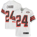 Nick Chubb Cleveland Browns Nike Youth Game Jersey   White