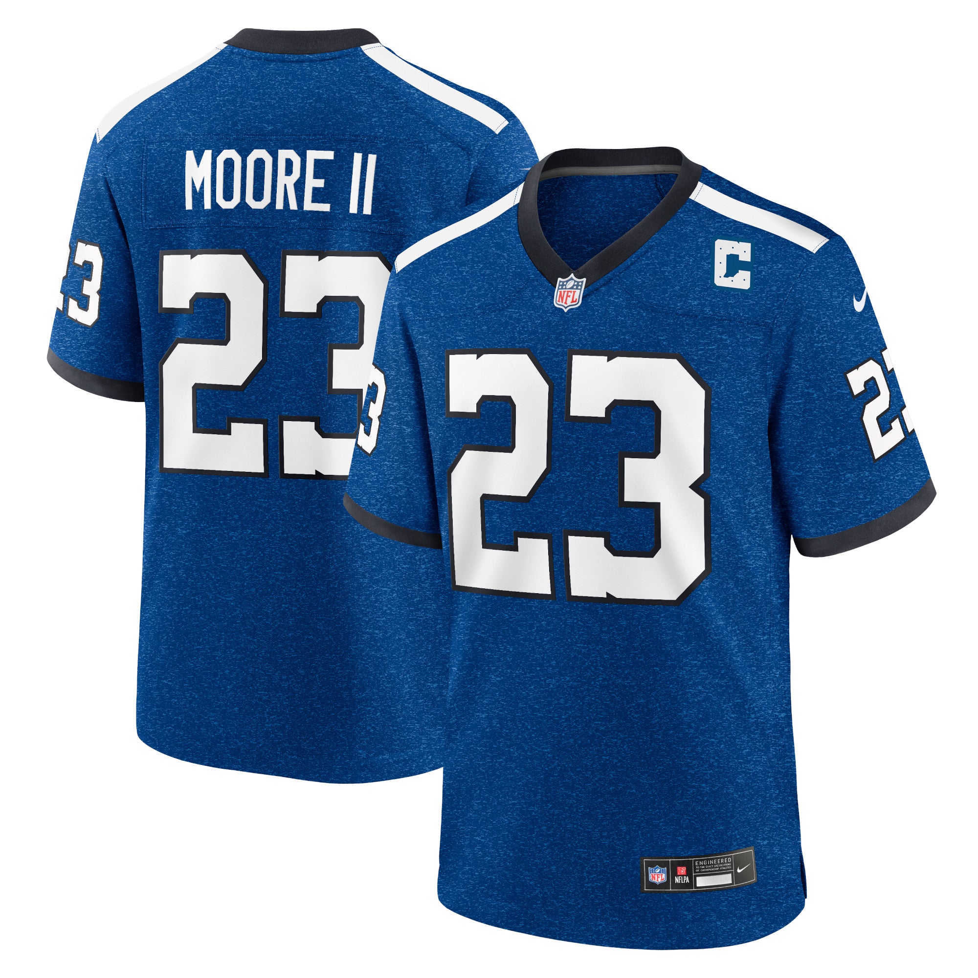 Kenny Moore II Indianapolis Colts Nike Indiana Nights Alternate Game Jersey   Royal