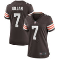 Jamie Gillan Cleveland Browns Nike Women s Game Jersey   Brown