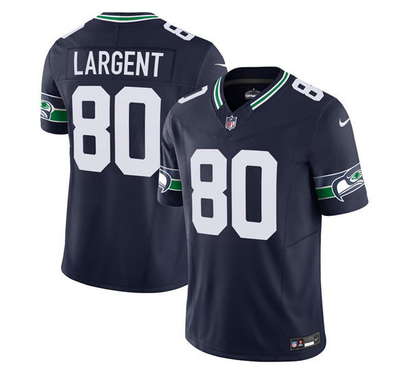 Men s Seattle Seahawks Steve Largent 2023 F.U.S.E. Navy Limited Stitched Jersey