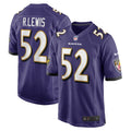 Men s Nike Ray Lewis Purple Baltimore Ravens Retired Player Game Jersey
