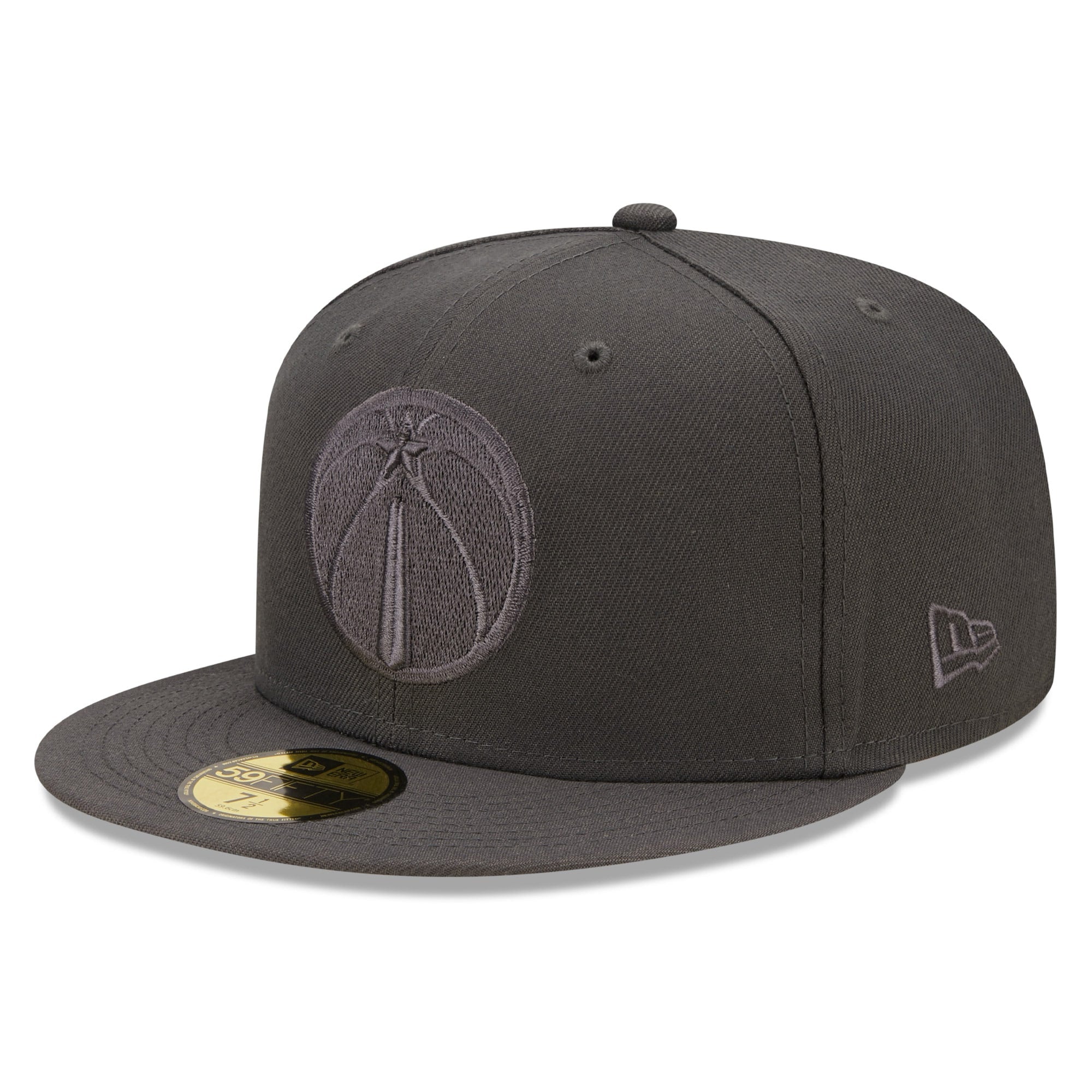 Washington Wizards New Era Steel Clouds Color Pack 59FIFTY Fitted Hat - Charcoal