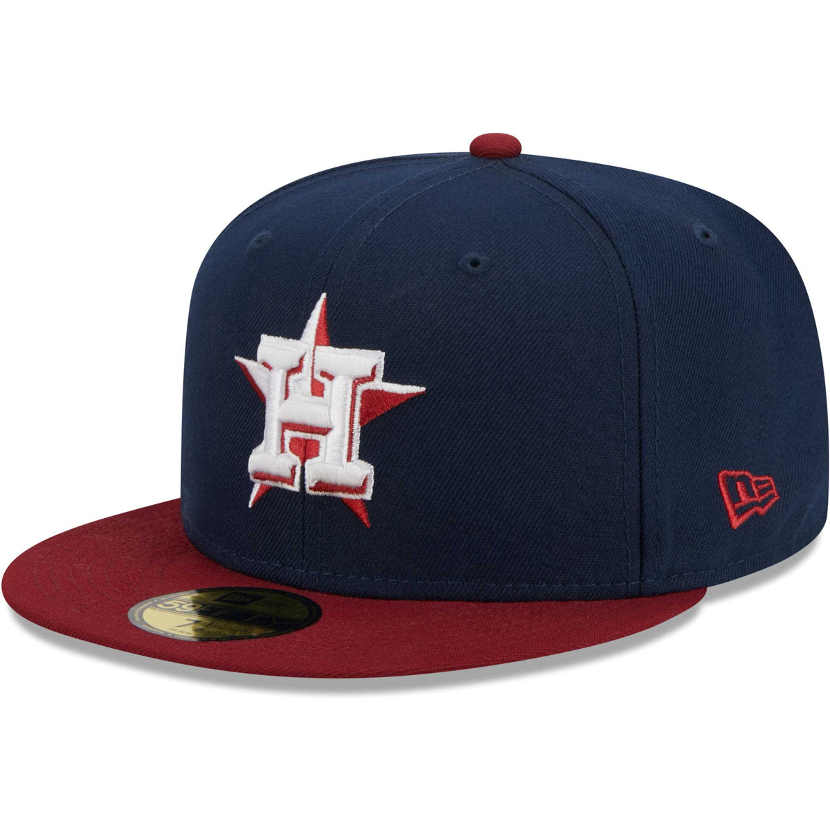 Houston Astros New Era Two-Tone Color Pack 59FIFTY Fitted Hat - Navy