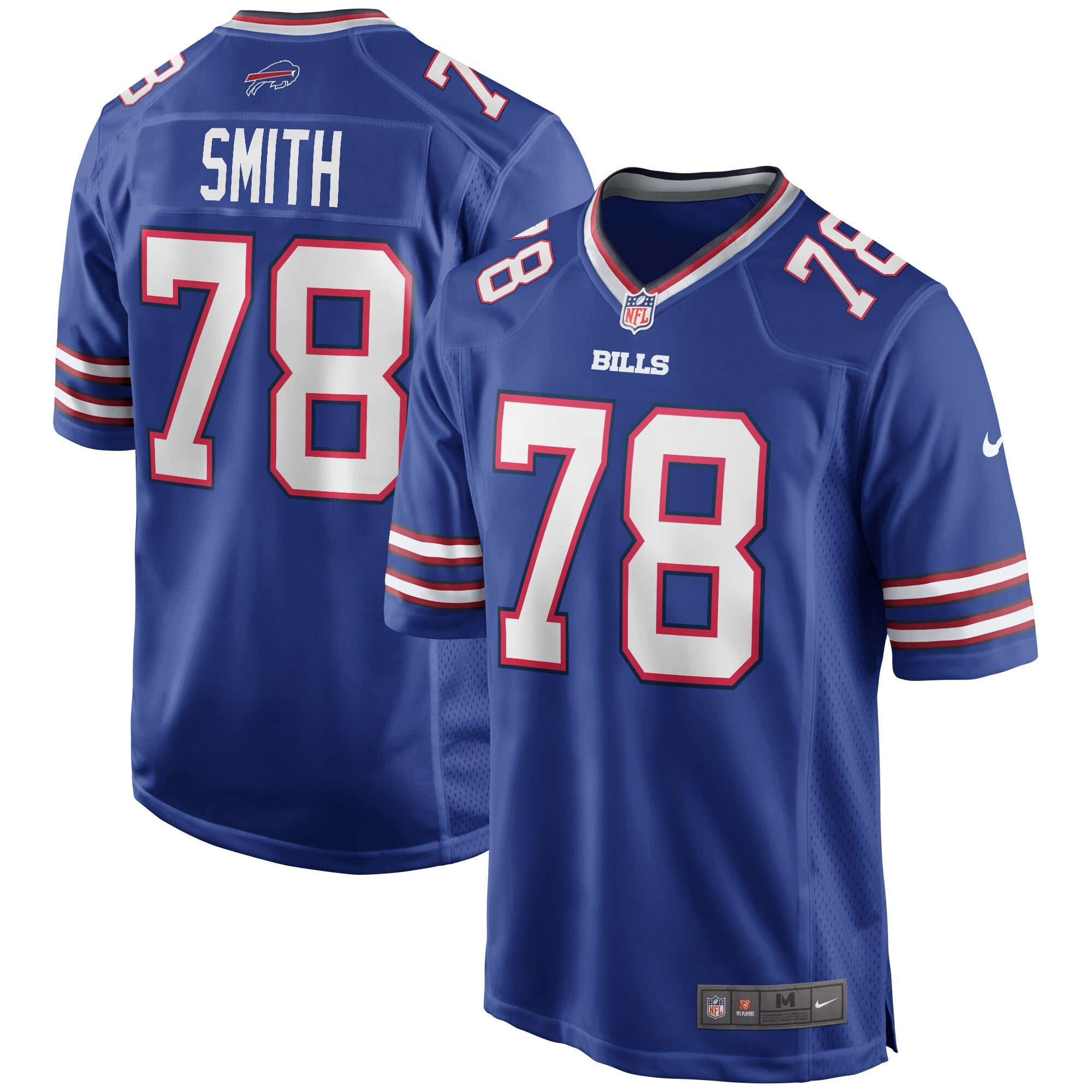 Bruce Smith Buffalo Bills Nike Game Retired Player Jersey   Royal