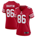 Women s Nike Tay Martin Scarlet San Francisco 49ers Home Game Player Jersey