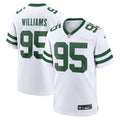 Men s Nike Quinnen Williams White New York Jets Legacy Player Game Jersey