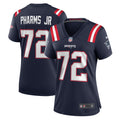 Women s Nike Jeremiah Pharms Jr. Navy New England Patriots Game Player Jersey
