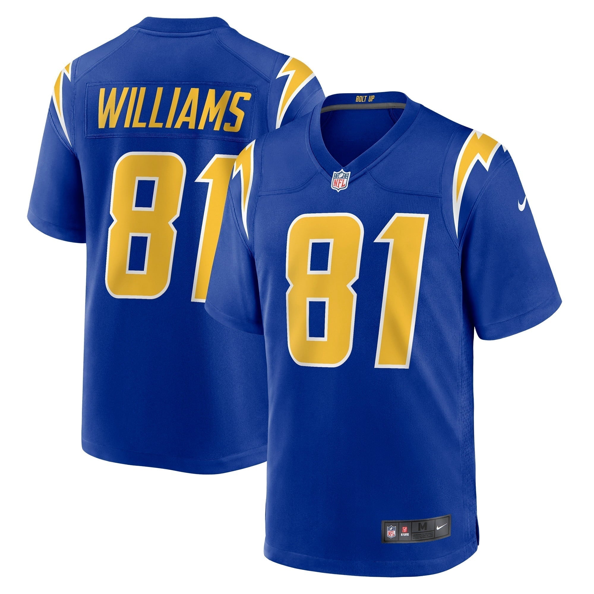 Men s Nike Mike Williams Royal Los Angeles Chargers Game Jersey