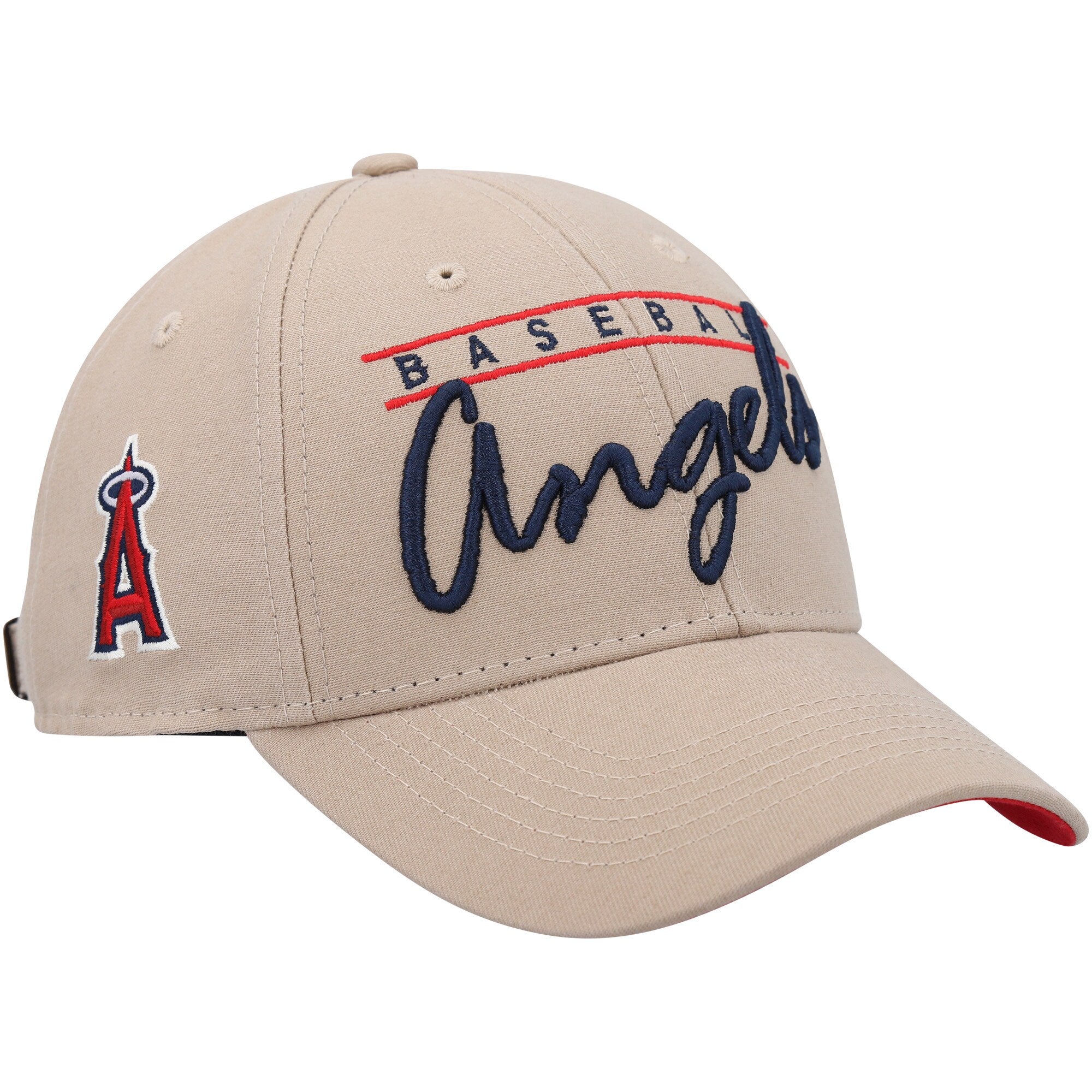 Los Angeles Angels '47 Atwood MVP Adjustable Hat - Khaki