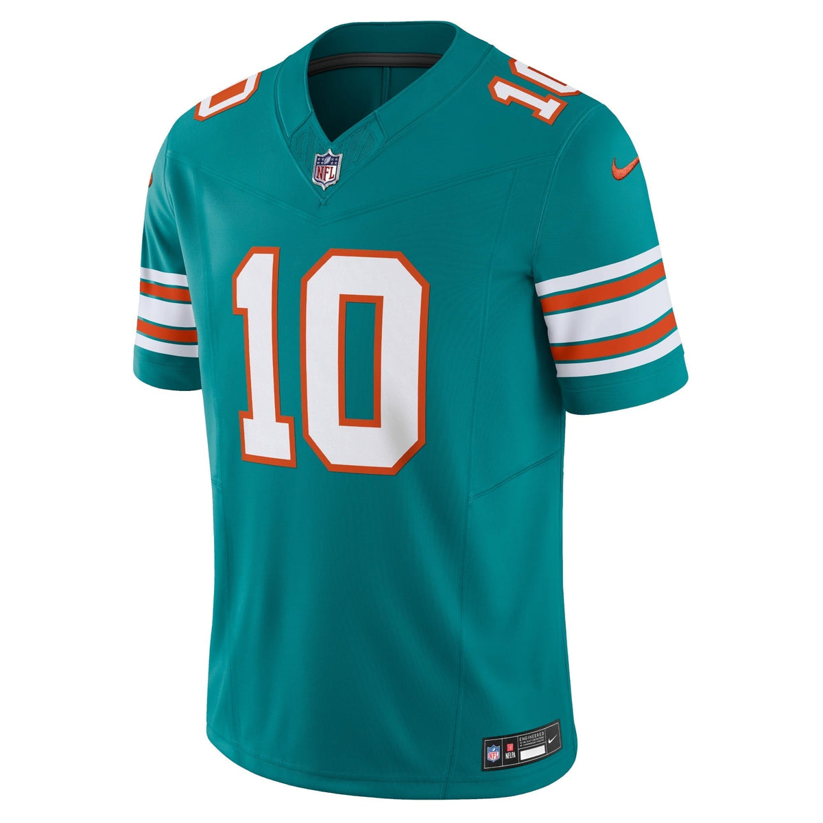 Men s Nike Tyreek Hill Aqua Miami Dolphins Alternate Vapor F.U.S.E. Limited Jersey