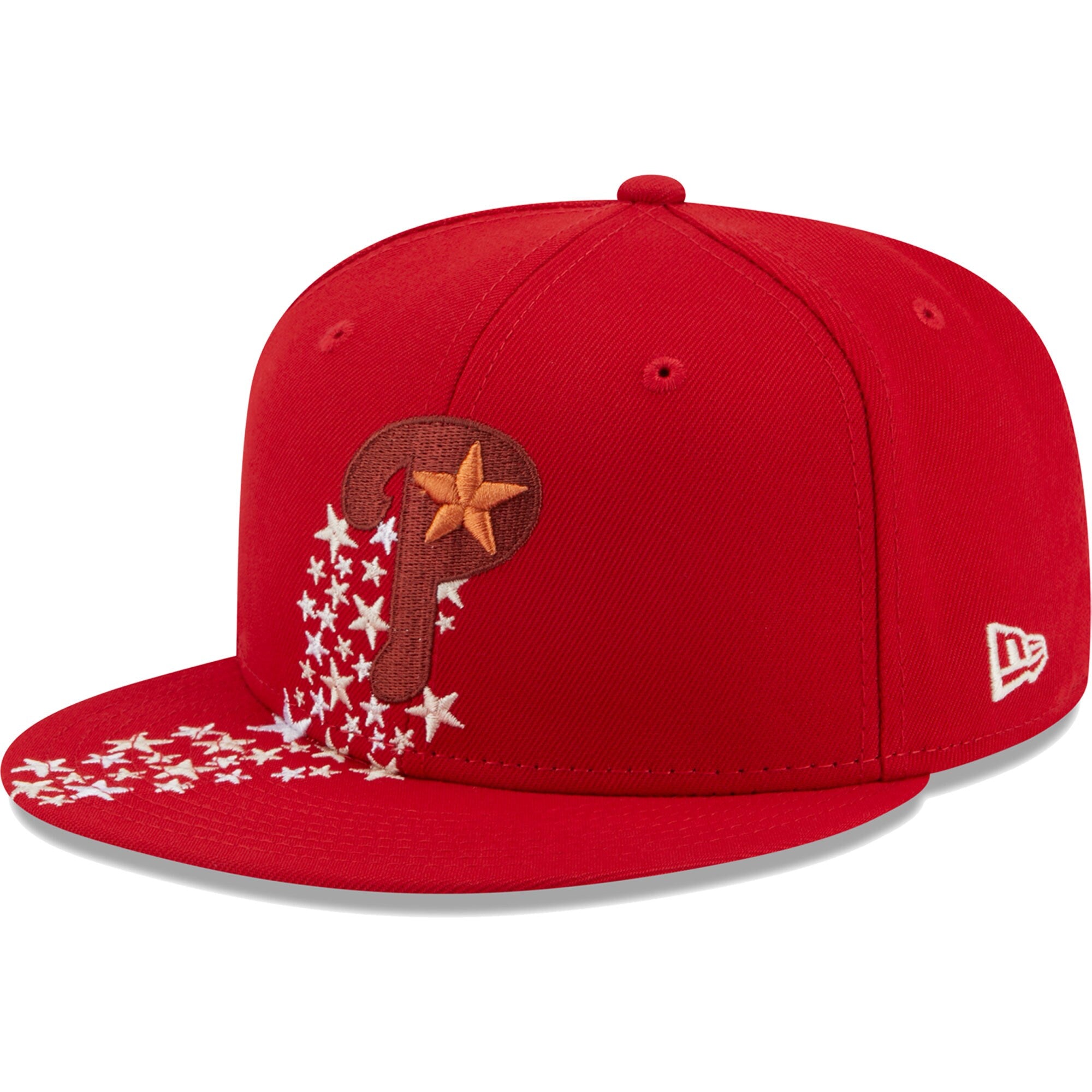 Philadelphia Phillies New Era Meteor 59FIFTY Fitted Hat - Red