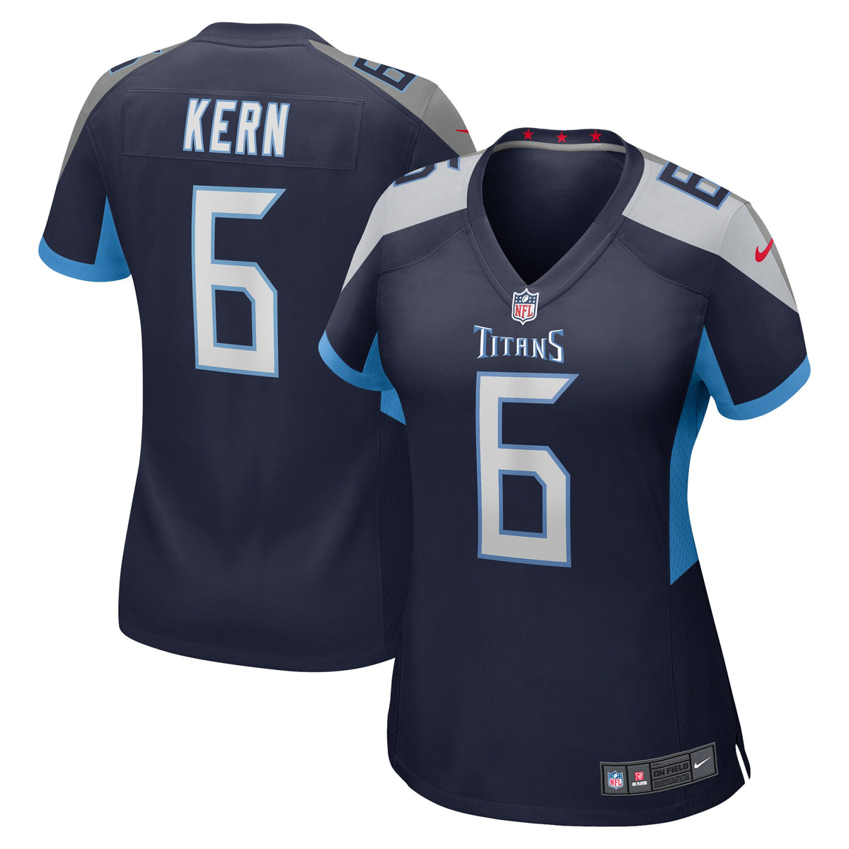 Brett Kern Tennessee Titans Nike Women s Game Jersey   Navy