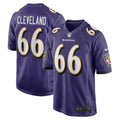 Ben Cleveland Baltimore Ravens Nike Game Jersey   Purple