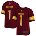 Jahan Dotson Washington Commanders Nike Youth Game Jersey   Burgundy