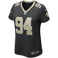 Women s Nike Cameron Jordans Black New Orleans Saints Game Jersey