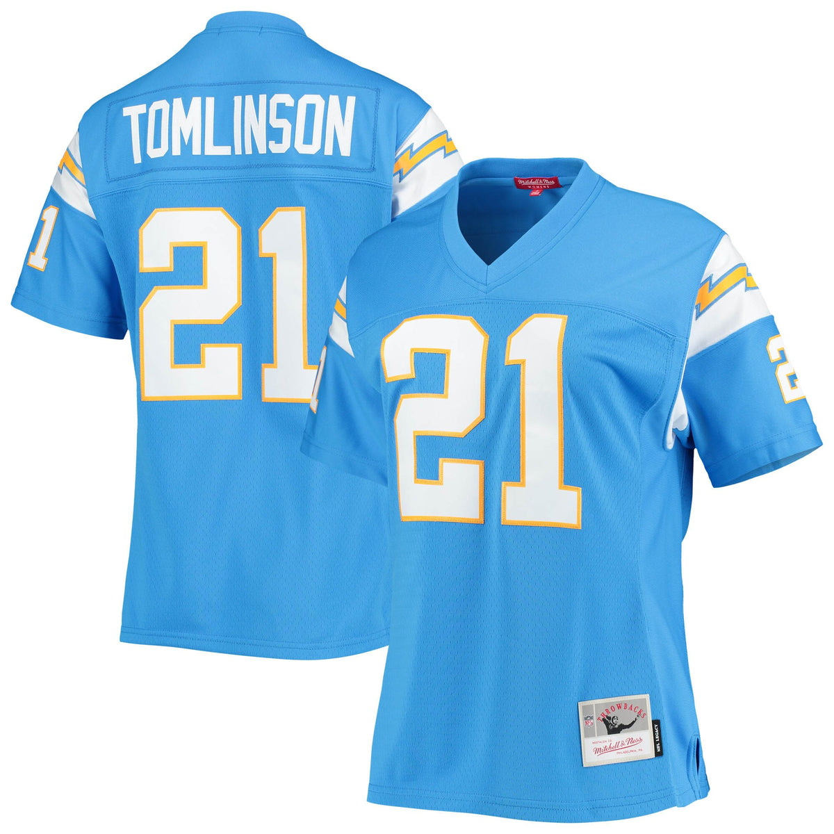 LaDainian Tomlinson Los Angeles Chargers Mitchell   Ness Women s Legacy Replica Player Jersey   Powder Blue