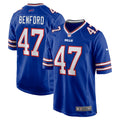 Christian Benford Buffalo Bills Nike Game Jersey   Royal