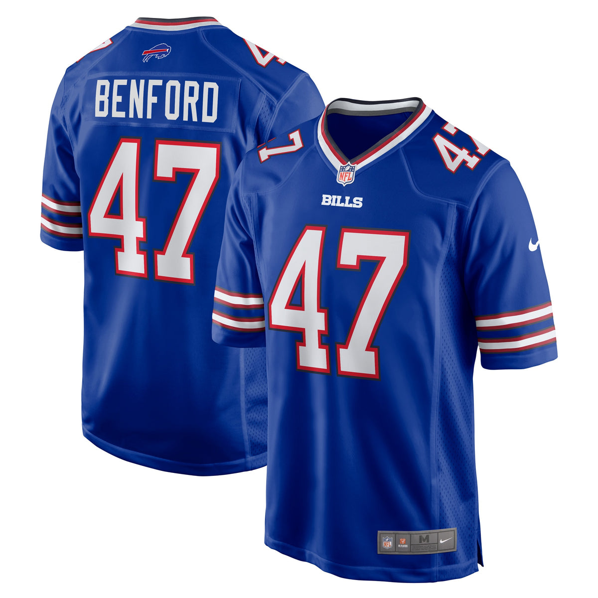 Christian Benford Buffalo Bills Nike Game Jersey   Royal