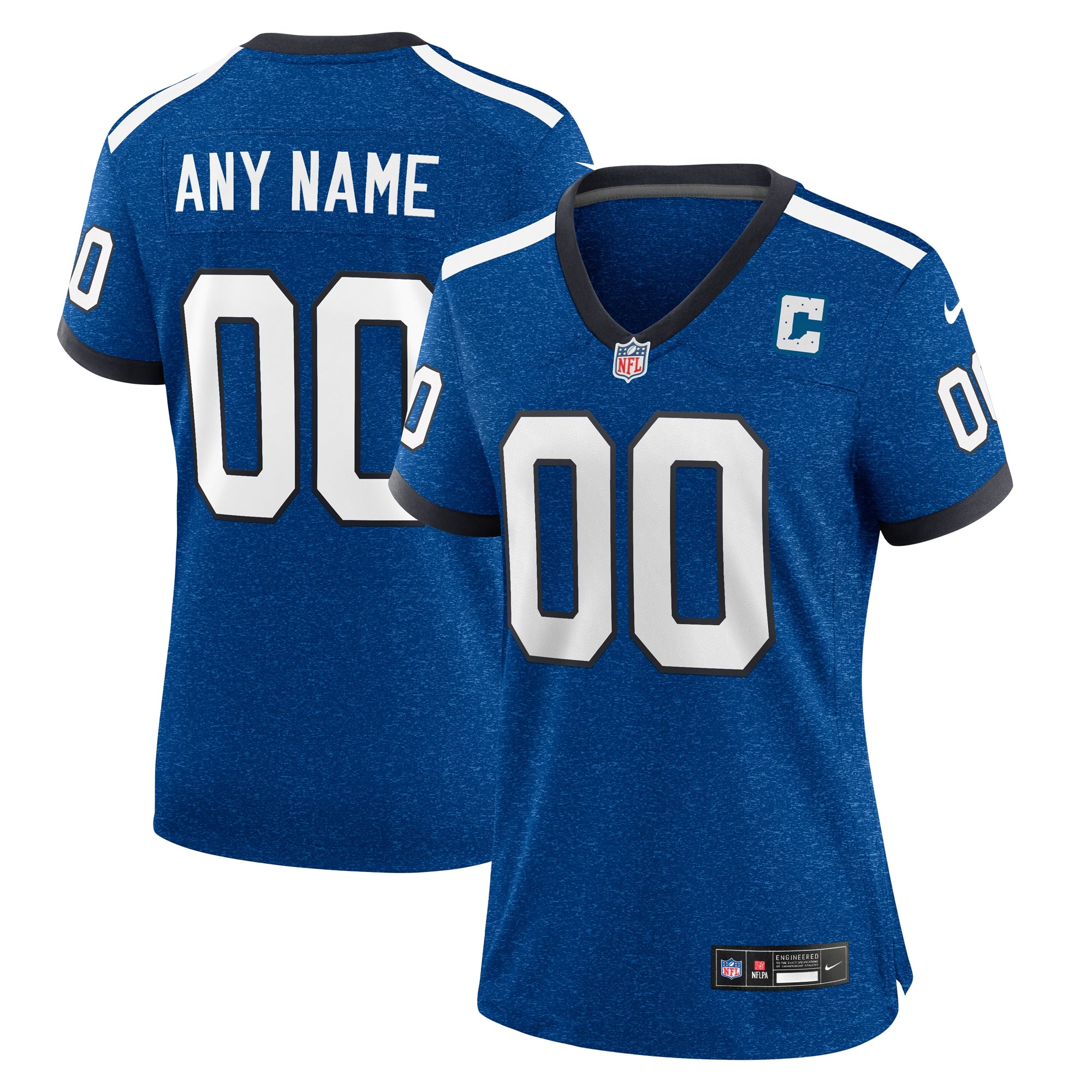 Indianapolis Colts Nike Women s Indiana Nights Alternate Custom Game Jersey   Royal