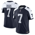 Trevon Diggs Dallas Cowboys Nike Vapor F.U.S.E. Limited Jersey   Navy