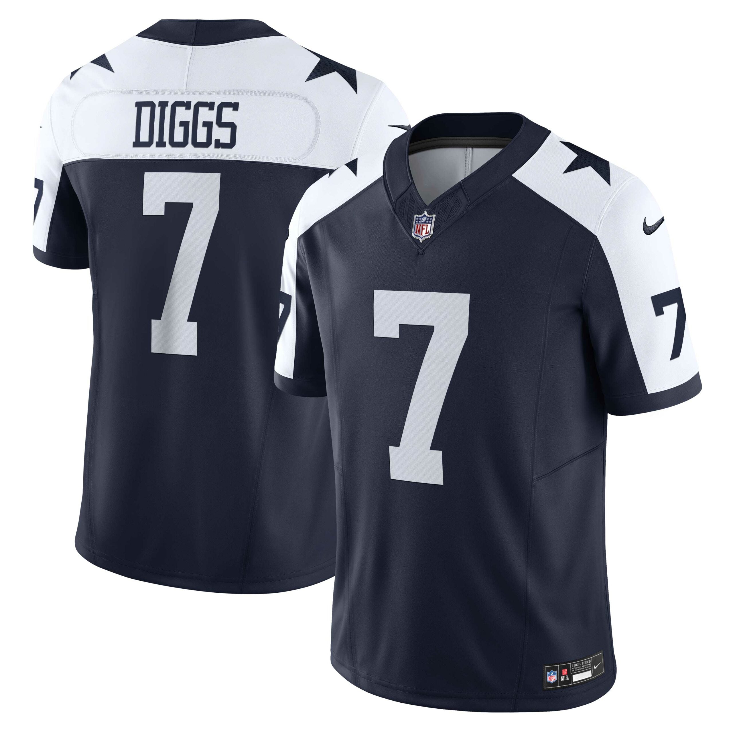 Trevon Diggs Dallas Cowboys Nike Vapor F.U.S.E. Limited Jersey   Navy